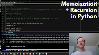 Memoization and Recursion in Python