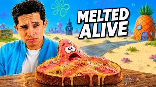 We Cooked EVERY Character from Spongebob 👀
