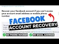 How to Recover Your Facebook Account Without Email or Phone Number