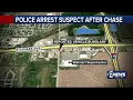 Suspect arrested after stealing vehicle leading police on chase through McPherson Walmart