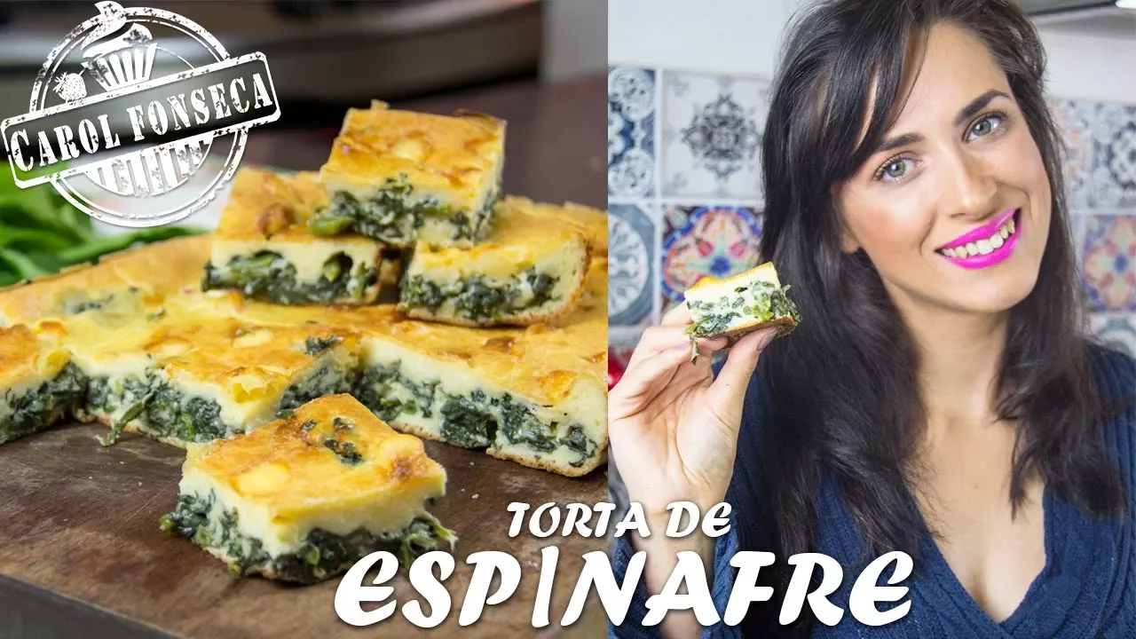 Delicioso Quiche De Espinafre Com Ricota! Super fácil e Rápido!