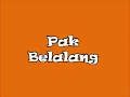 Download Lagu Dongeng dari Tanah Melayu Pak Belalang | Full Movie