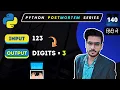 Python Program to Count Number of Digits in an Integer Python Programming Lab
