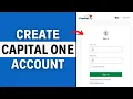 How to Register and Create an Account with Capital One Online Banking