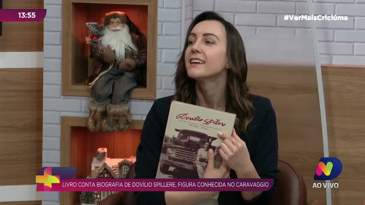 Livro conta a biografia de Dovílio Spillere, precursor da metalurgia em Caravaggio