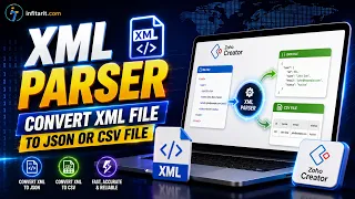 XML Parser Convert xml file to json or csv file