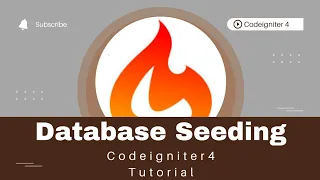 Codeigniter 4 Database Seeding codewithramra1862