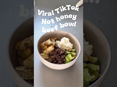 Viral Hot Honey Beef Bowl 😎