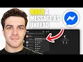 How to Mark a Message as Unread on Facebook Messenger 2026 Guide