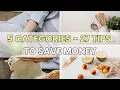 27 Minimalist and Easy Tips to SAVE 2x More Per Month Spend Less - Save More