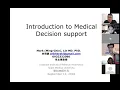 2018 Clinical Decision Support Class CDSS week1
