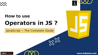 JS Operators Arithmetic Logic Examples JavaScript Tutorial Kaliyona In Kannada