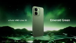 vivo V80 Lite || Emerald Green