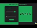Temperature Converter w GUI Python Project Tkinter Tutorial