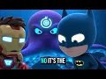 Download Lagu Ironman Kid and Batman Kid vs the Giant Octopus – The White Pearl Adventure Begins!