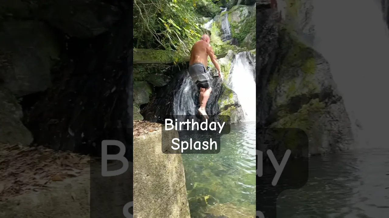 After the Splash: Returning to Silence #boatlife #birthday #waterfall