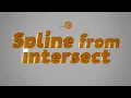 Free 3ds Max script Spline from Intersect