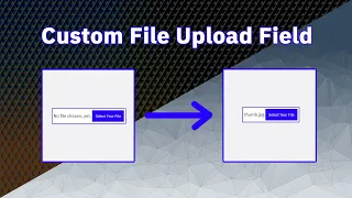 Custom File Upload Button CSS Styling File Inputs CSS CSS Tutorials