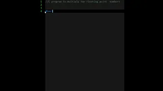 Product of two floating point numbers - C programming