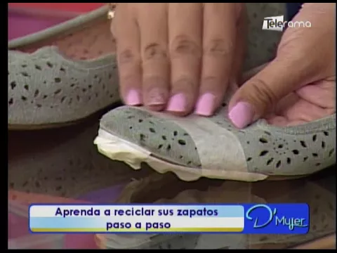 Aprenda a reciclar sus zapatos paso a paso
