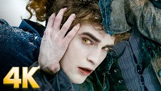 werewolves and vampires fight side by side to save bella eclipse clip 4k