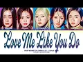 Lagu (AI COVER) BABYMONSTER (베이비몬스터) Love Me Like You Do 'Lyrics' (Color Coded Lyrics)