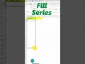 MS Excel - Fill series in MS Excel