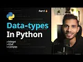 Data-types In Python Python for Beginners Part-1 Numeric Data-types