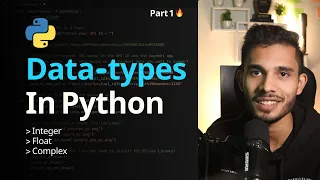 Data-types In Python Python for Beginners Part-1 Numeric Data-types