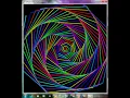 Python Turtle Draw Hexaspiral Using import Colorsys