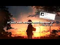Download Lagu DJ HATE SABE MERINDU - HARRISNUGRAHA 🎶 sounds pan ajaa (slowed \u0026 reverb) viral tiktok