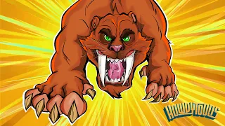 SMILODON from PREHISTORICA by HOWDYTOONS
