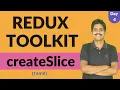 Redux Toolkit Tamil - createSlice