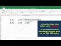 How to use TAN COT and ATAN ACOT funtion in excel
