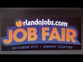 Orlando s Largest Job Fair at the AMWAY 120 Employers 6 500 Jobs October 5 2018