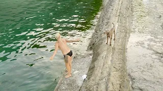 Episode 121 – Topless Swimming after a Disaster at Anchor in 45+knots of wind!