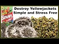 Download Lagu Simple Stress Free Way to DESTROY a Yellow Jacket Ground Nest. SEVIN 5% DUST - Mousetrap Monday.