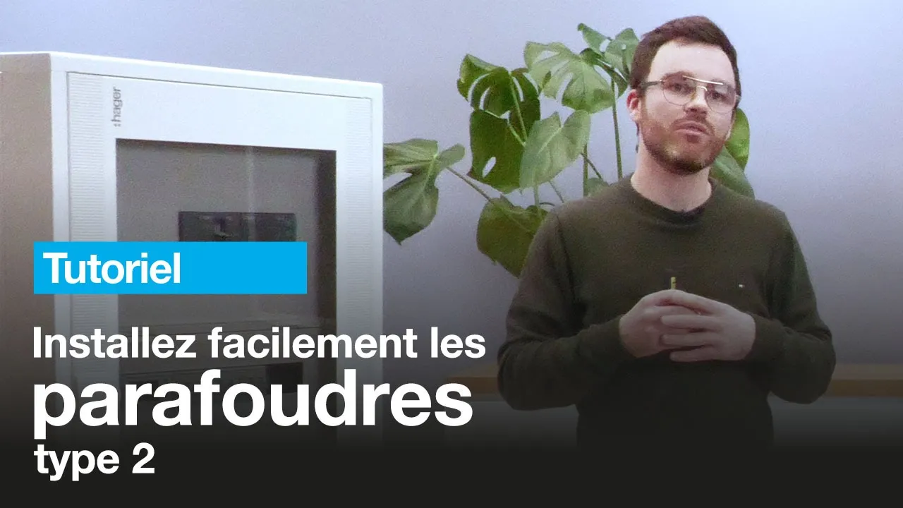 Installer un parafoudre de type 2 (Hager)
