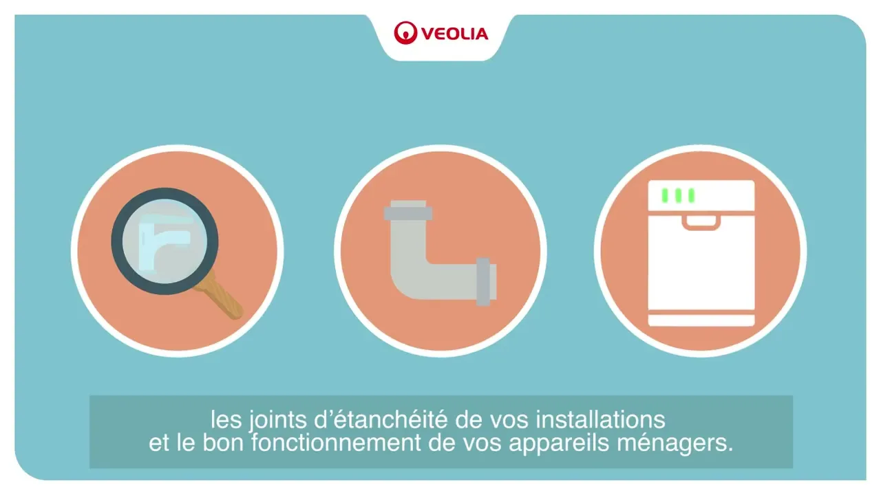 Détecter une fuite d’eau avec son compteur (Veolia)