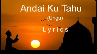 Download Andai Ku tau (Ungu) - Cover By Umimma Khusna MP3