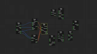 Python PySide6 Node Editor Custom widgets