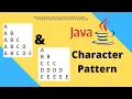 Pyramid Pattern Printing Program in java Language Pattern Programs Tutorial