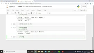 187 Python Dictionary update Method