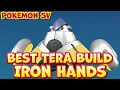 Best Tera Raid Build Iron Hands Pokemon Scarlet Violet