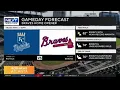 Braves vs Royals Opening Day forecast