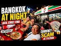 WE ALMOST GOT SCAMMED IN BANGKOK Local Night Street Food 7-Eleven Thailand