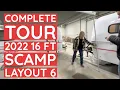 2022 SCAMP 16 Layout 6 in Factory Complete Overview