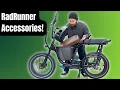 Rad Power Bikes RadRunner Accessories passenger seat mirrors phone mount and more