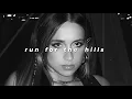 tate mcrae - run for the hills (slowed + reverb)