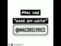 NEW . MAC DRE . Unreleased Mac Dre song 2022